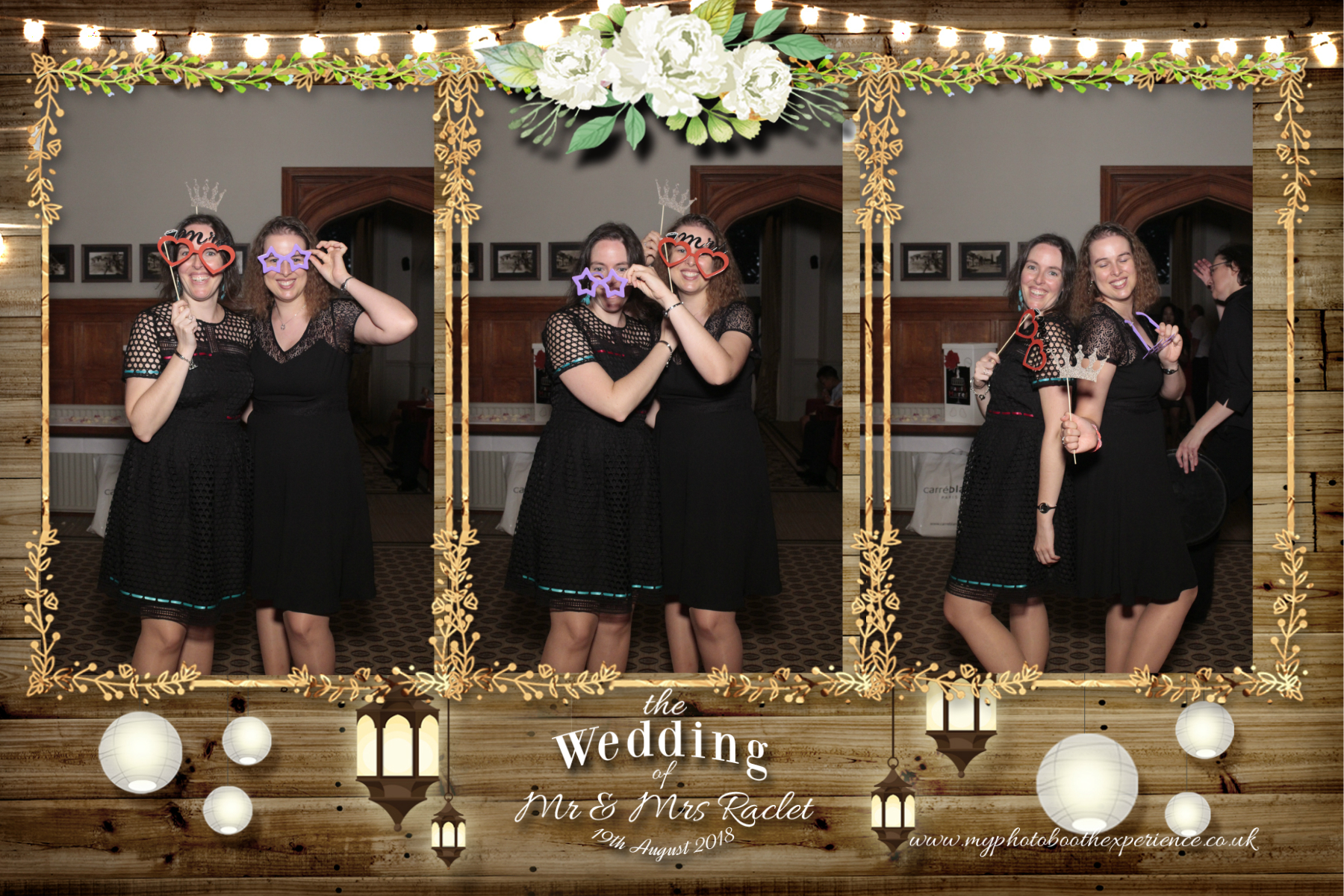 Mr & Mrs Raclet | View more photos from the event at gallery.myphotoboothexperience.co.uk/u/MyPhotoBoothExperienceLtd/Mr-Mrs-Raclet